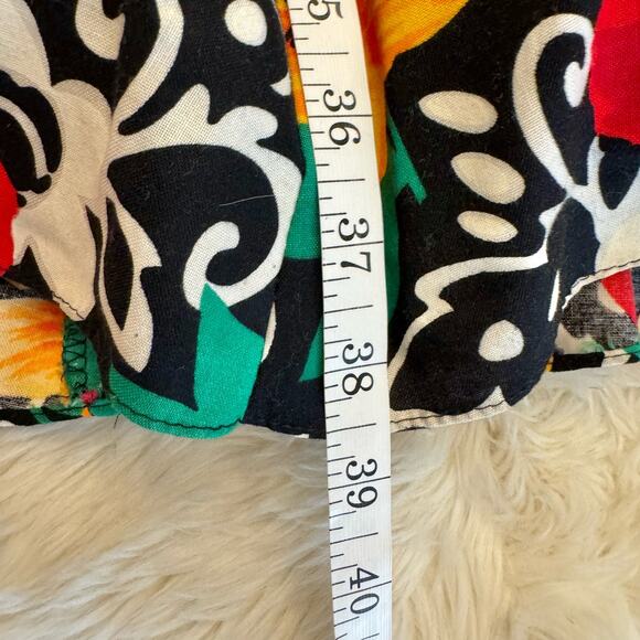 VTG 90s DBA-LA Floral Halter Dress 7 - Picture 9 of 12